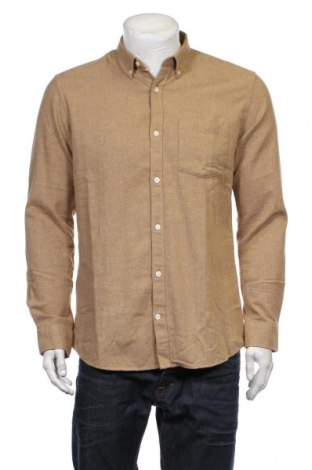 Herrenhemd Only & Sons, Größe L, Farbe Braun, 100% Baumwolle, Preis 26,68 €