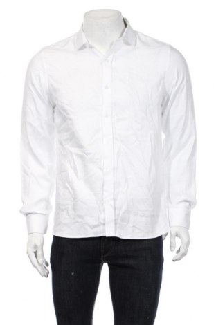 Мъжка риза Topman, Размер M, Цвят Бял, Памук, Цена 28,50 лв.
