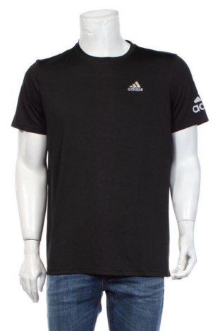Tricou de bărbați Adidas, Mărime XXL, Culoare Negru, Poliester, Preț 112,74 Lei