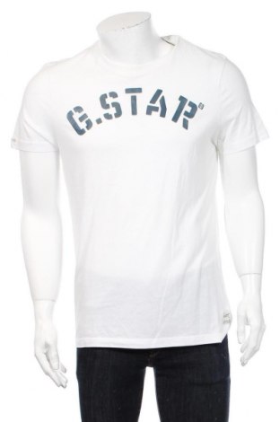 Ανδρικό t-shirt G-Star Raw, Μέγεθος L, Χρώμα Λευκό, Τιμή 22,08 €