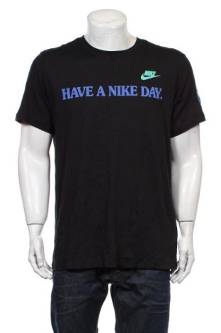 Herren T-Shirt Nike, Größe L, Farbe Schwarz, Preis 26,39 €