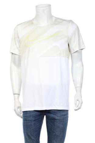 Мъжка тениска Nike, Размер L, Цвят Бял, Полиестер, Цена 46,50 лв.