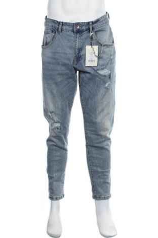 Pánské džíny  Rebel, Velikost L, Barva Modrá, 98% bavlna, 2% elastan, Cena  744,00 Kč