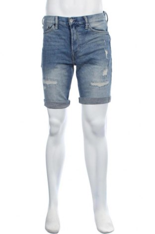 Мъжки къс панталон H&M, Размер M, Цвят Син, Цена 13,65 лв.