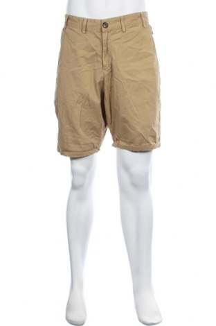 Мъжки къс панталон Herrlicher, Размер L, Цвят Бежов, Памук, Цена 28,35 лв.
