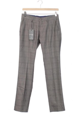 Мъжки панталон Bertoni, Размер S, Цвят Сив, Цена 30,42 лв.