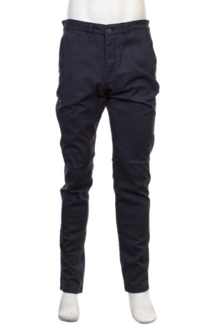 Мъжки панталон Jack & Jones, Размер L, Цвят Син, 98% памук, 2% еластан, Цена 74,25 лв.