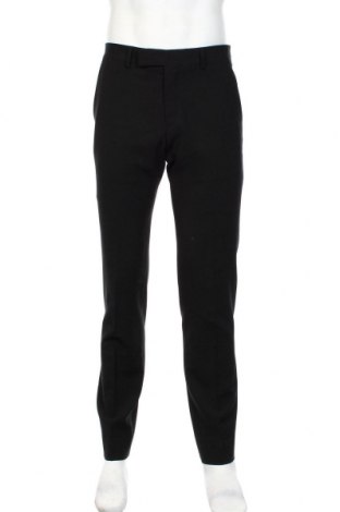 Мъжки панталон PS by Paul Smith, Размер M, Цвят Черен, 97% мерино, 3% еластан, Цена 42,16 лв.