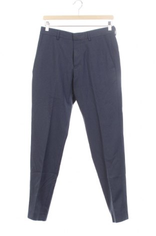 Pantaloni de bărbați S.Oliver Black Label, Mărime S, Culoare Albastru, 84% poliester, 14% viscoză, 2% elastan, Preț 350,00 Lei