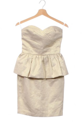 Kleid Dorothy Perkins, Größe S, Farbe Golden, 51% Polyester, 29% Baumwolle, 20% Metallfasern, Preis 33,40 €