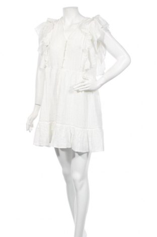 Φόρεμα Pull&Bear, Μέγεθος L, Χρώμα Λευκό, Βαμβάκι, Τιμή 12,45 €