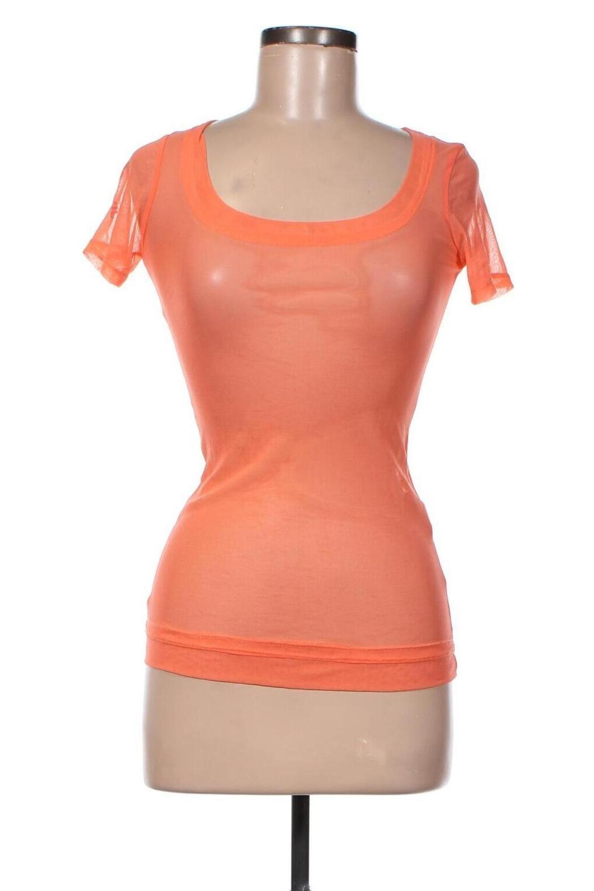 Γυναικεία μπλούζα La Mode Est A Vous, Μέγεθος S, Χρώμα Πορτοκαλί, Πολυαμίδη, Τιμή 9,12 €