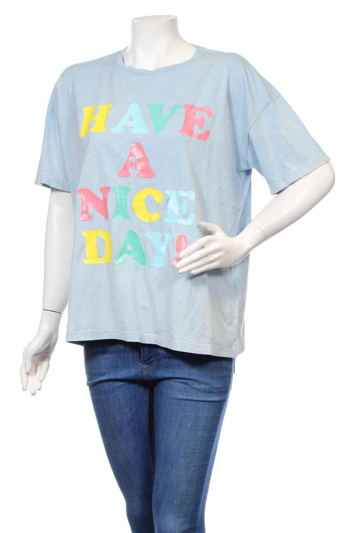 Γυναικεία μπλούζα Vero Moda, Μέγεθος M, Χρώμα Μπλέ, Βαμβάκι, Τιμή 9,35 €