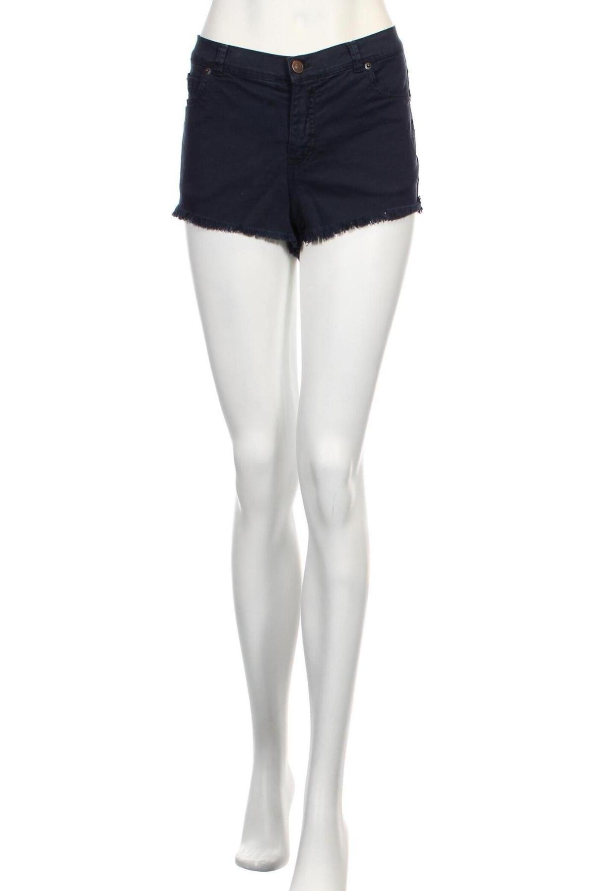 Γυναικείο κοντό παντελόνι Scout, Μέγεθος L, Χρώμα Μπλέ, 97% βαμβάκι, 3% ελαστάνη, Τιμή 13,40 €