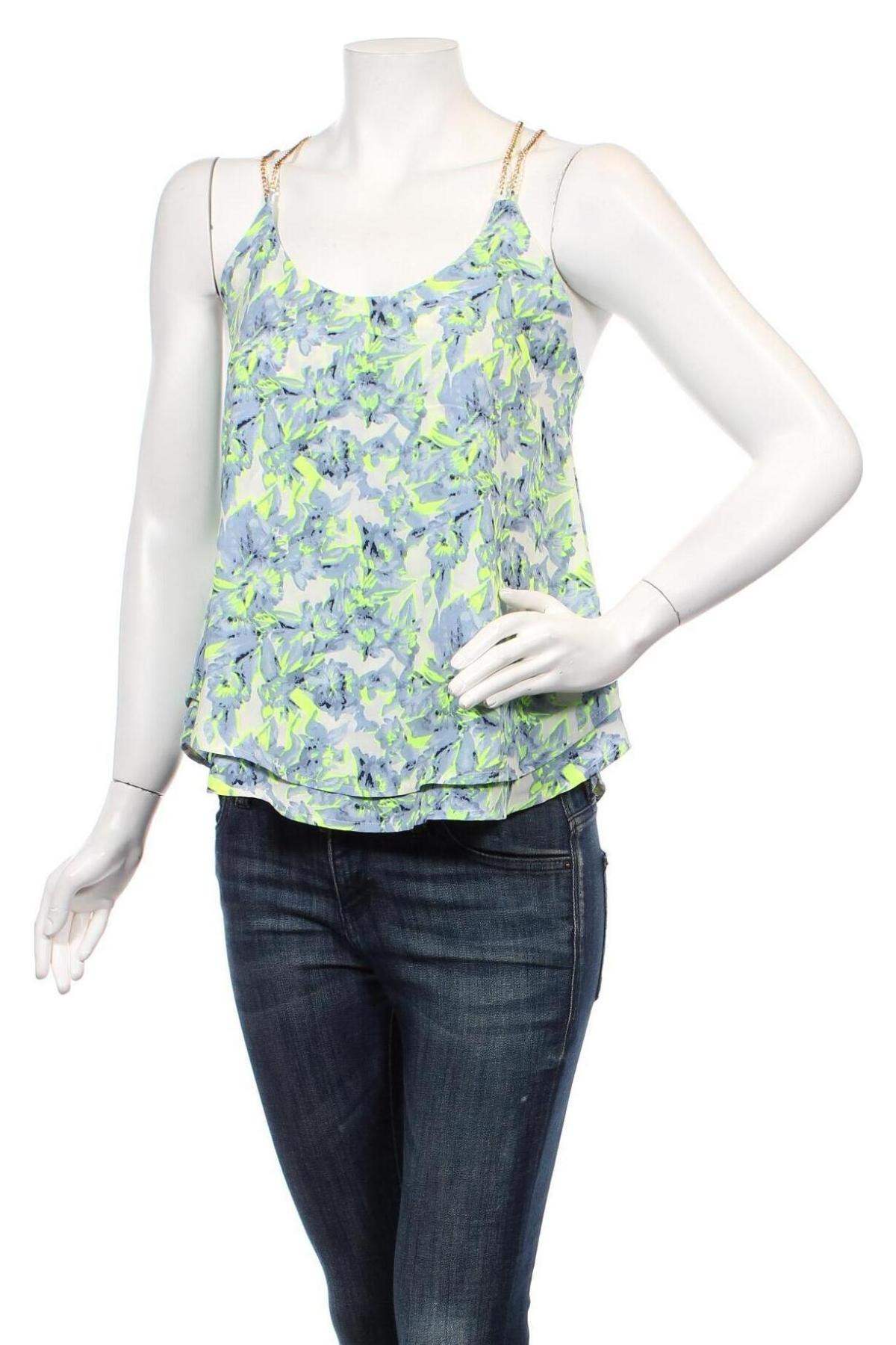 Γυναικείο αμάνικο μπλουζάκι Girl Xpress, Μέγεθος S, Χρώμα Πολύχρωμο, Πολυεστέρας, Τιμή 8,18 €