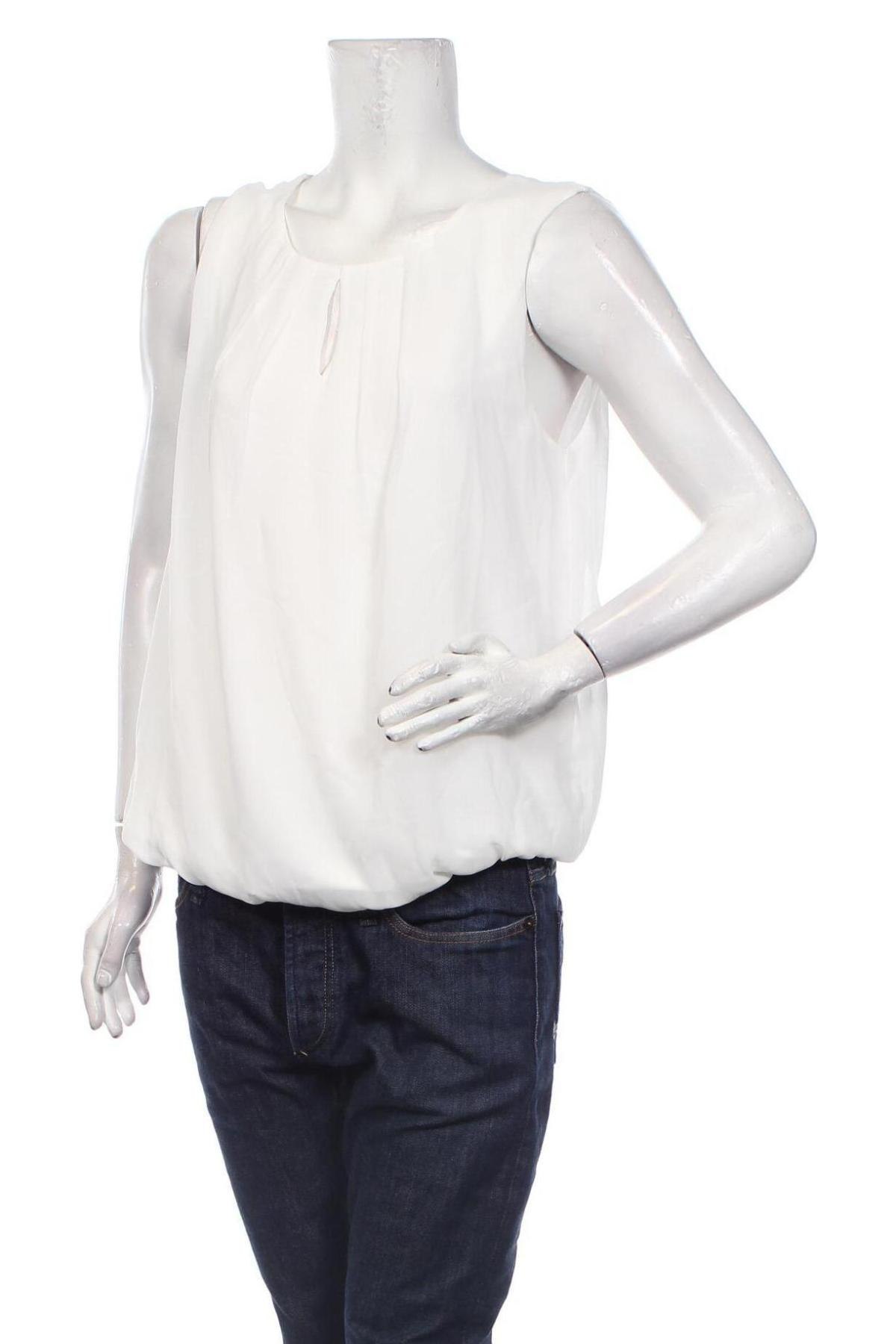 Γυναικείο αμάνικο μπλουζάκι More & More, Μέγεθος L, Χρώμα Λευκό, Πολυεστέρας, Τιμή 15,98 €