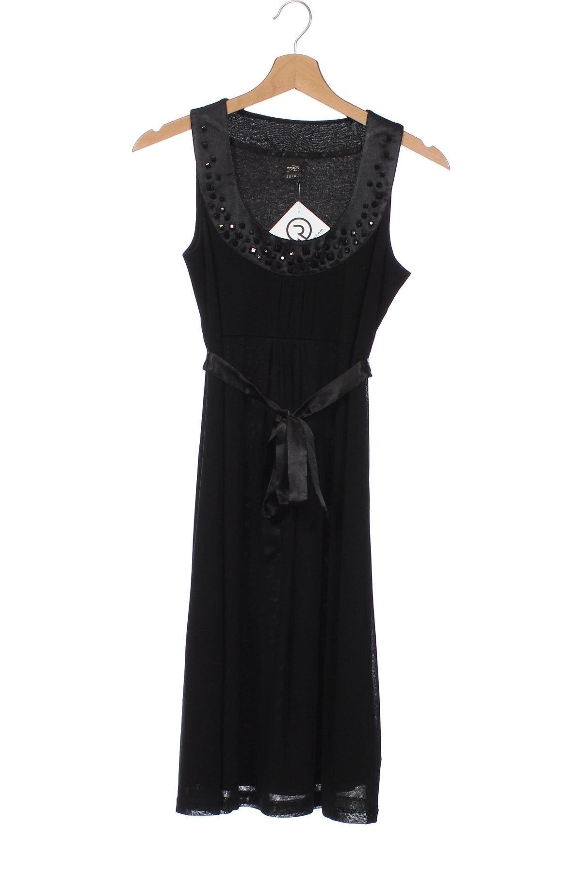Φόρεμα Esprit, Μέγεθος XS, Χρώμα Μαύρο, Πολυαμίδη, Τιμή 7,67 €