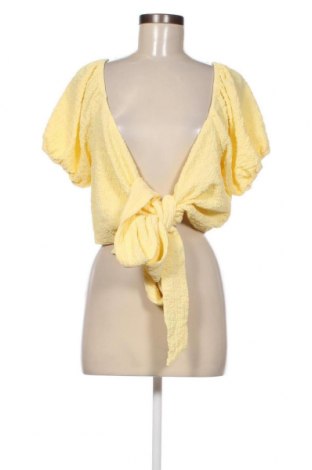 Дамска блуза Fashion Union, Размер XL, Цвят Жълт, Цена 7,92 лв.