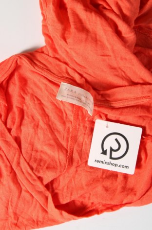 Дамска блуза Zara, Размер M, Цвят Червен, Цена 15,00 лв.