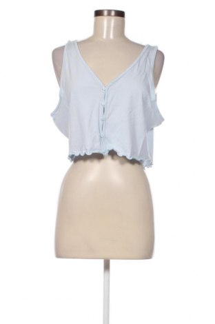 Γυναικείο πουκάμισο Weekday, Μέγεθος XL, Χρώμα Μπλέ, Τιμή 4,55 €