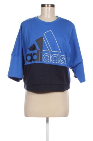 Damen T-Shirt Adidas, Größe L, Farbe Blau, Preis € 29,90