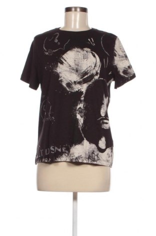 Damen T-Shirt Desigual, Größe M, Farbe Schwarz, Preis 20,93 €