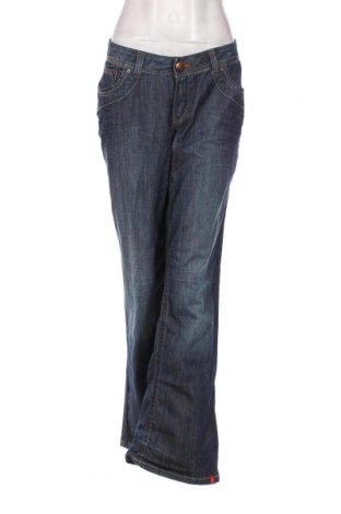 Damskie jeansy Edc By Esprit, Rozmiar XL, Kolor Niebieski, Cena 36,18 zł