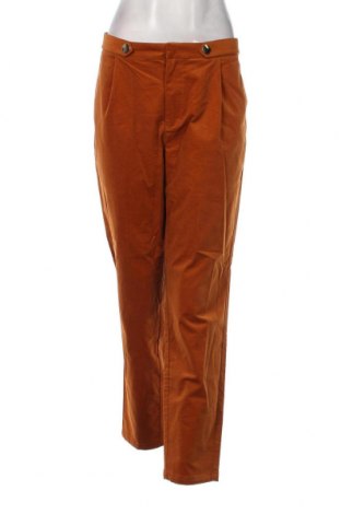 Pantaloni de velvet de femei Saint Tropez, Mărime XL, Culoare Portocaliu, Preț 40,07 Lei