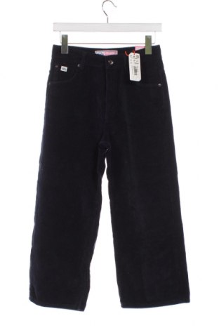 Γυναικείο κοτλέ παντελόνι Superdry, Μέγεθος XXS, Χρώμα Μπλέ, Τιμή 6,23 €