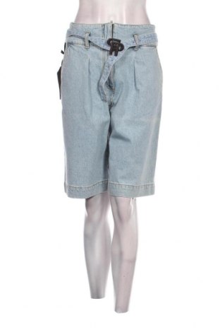Дамски къс панталон Pinko, Размер S, Цвят Син, Цена 152,00 лв.