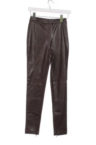 Dámské kožené kalhoty  Guess, Velikost XS, Barva Hnědá, Cena  422,00 Kč