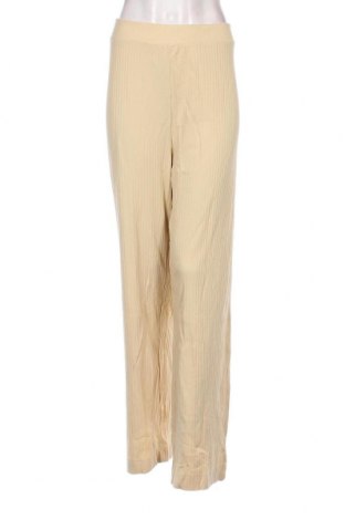 Дамски панталон Monki, Размер XL, Цвят Екрю, Цена 11,27 лв.
