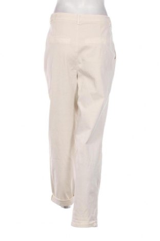 Γυναικείο παντελόνι Oui, Μέγεθος M, Χρώμα Εκρού, Τιμή 75,26 €