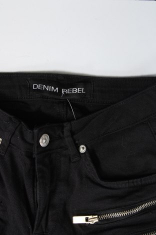 Дамски панталон Rebel, Размер XS, Цвят Черен, Цена 41,15 лв.