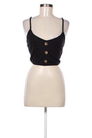 Γυναικείο αμάνικο μπλουζάκι Boohoo, Μέγεθος M, Χρώμα Μαύρο, Τιμή 6,06 €