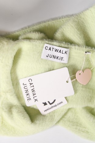 Γυναικείο αμάνικο μπλουζάκι Catwalk Junkie, Μέγεθος L, Χρώμα Πράσινο, Τιμή 4,49 €