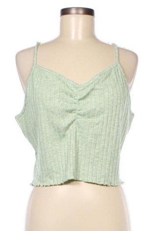 Γυναικείο αμάνικο μπλουζάκι Monki, Μέγεθος XL, Χρώμα Πράσινο, Τιμή 3,52 €