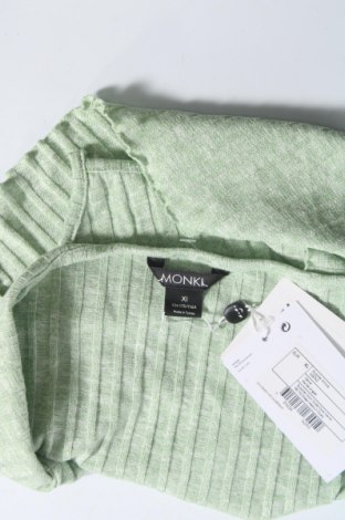 Γυναικείο αμάνικο μπλουζάκι Monki, Μέγεθος XL, Χρώμα Πράσινο, Τιμή 3,72 €