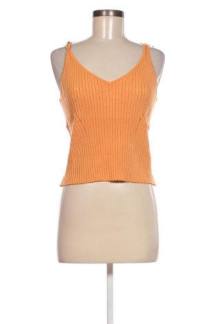 Γυναικείο αμάνικο μπλουζάκι Monki, Μέγεθος L, Χρώμα Πορτοκαλί, Τιμή 4,99 €
