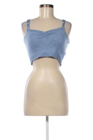 Γυναικείο αμάνικο μπλουζάκι Pimkie, Μέγεθος M, Χρώμα Μπλέ, Τιμή 3,79 €