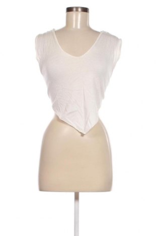 Γυναικείο αμάνικο μπλουζάκι SHEIN, Μέγεθος L, Χρώμα Λευκό, Τιμή 4,22 €