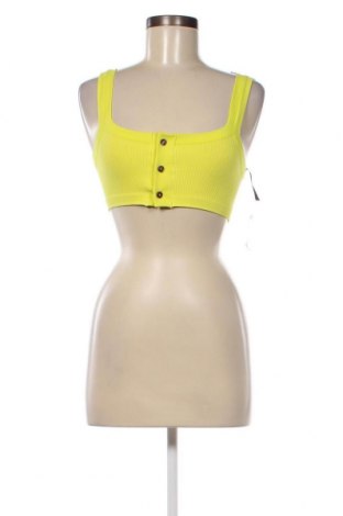 Γυναικείο αμάνικο μπλουζάκι Urban Outfitters, Μέγεθος M, Χρώμα Κίτρινο, Τιμή 6,43 €