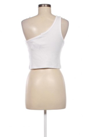 Γυναικείο αμάνικο μπλουζάκι Weekday, Μέγεθος L, Χρώμα Λευκό, Τιμή 10,82 €