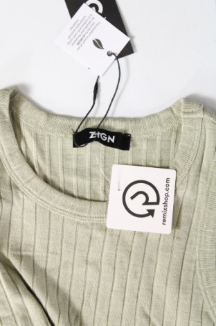 Tricou de damă Zign, Mărime L, Culoare Verde, Preț 26,71 Lei