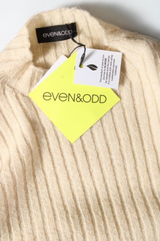 Дамски пуловер Even&Odd, Размер XL, Цвят Бежов, Цена 13,34 лв.