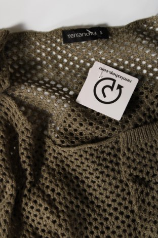 Γυναικείο πουλόβερ Terranova, Μέγεθος S, Χρώμα Πράσινο, Τιμή 2,51 €