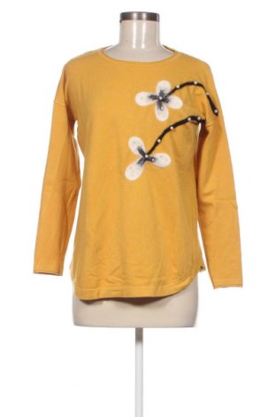Дамски пуловер Tiramisu, Размер M, Цвят Жълт, Цена 13,41 лв.