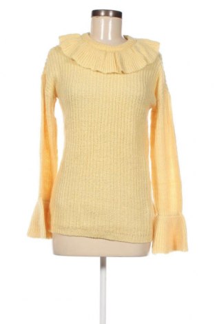Γυναικείο πουλόβερ Who What Wear, Μέγεθος S, Χρώμα Κίτρινο, Τιμή 27,22 €