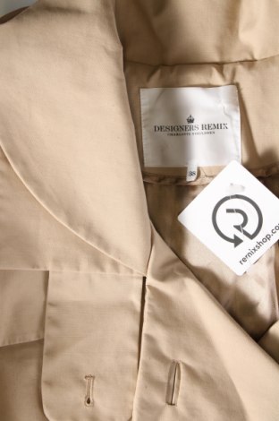 Дамско палто Designers Remix By Charlotte Eskildsen, Размер M, Цвят Бежов, Цена 56,00 лв.