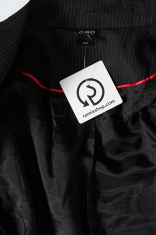 Γυναικείο σακάκι C-Ro, Μέγεθος M, Χρώμα Μαύρο, Τιμή 2,97 €